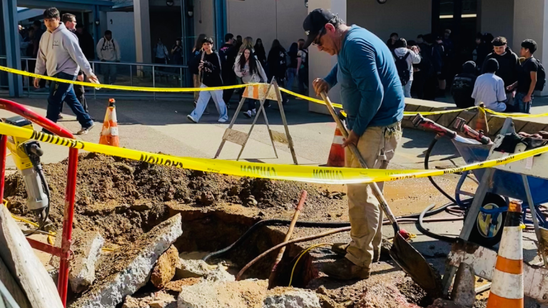 A Burst, a Patch, and a Fix: Ukiah High’s Water Main Saga