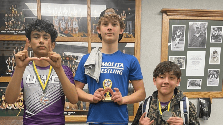 Wildcat wrestler balances homework, hard work, and headlocks